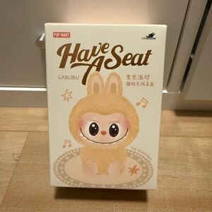 Pop Mart Labubu 'Have A Seat' Collectible - HEHE